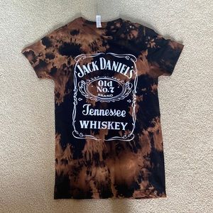 Jack daniels acid wash t shirt